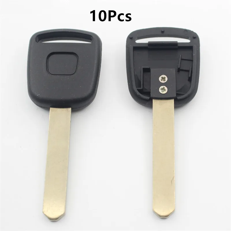 XIEAILI 10Pcs/lot Replacement Case Transponder Car Remote Key Fob Shell For Honda CRV/Fit/Civic Can Install Chip  K24