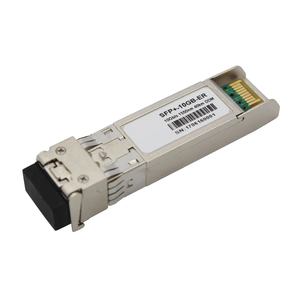 Imagem -02 - Sfp Mais Transceptor Sfp10g-er Fibra Dupla Singlemode 40km 1310nm lc Ddm 10 gb s