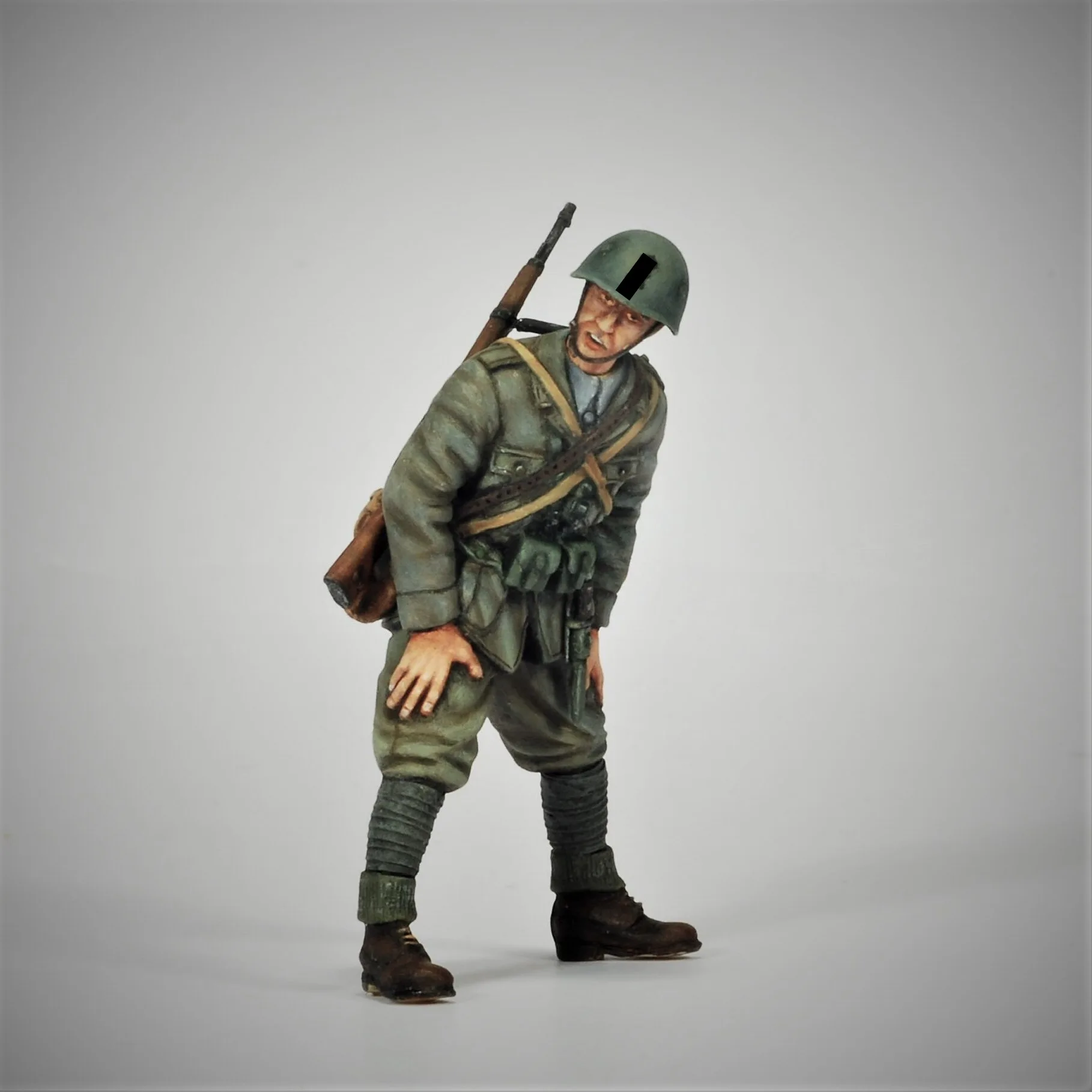 1/35 Resin Model Figure GK，Including mortars , Unassembled and unpainted kit