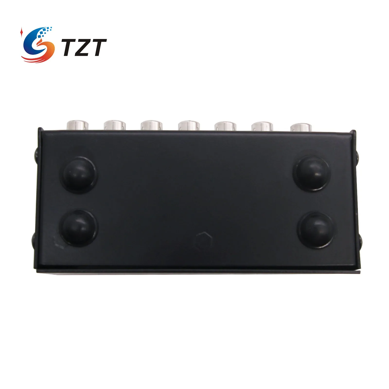 TZT Audio Input Signal Selector Audio Input Switch RCA Audio Selector Switch 6 IN & 1 OUT