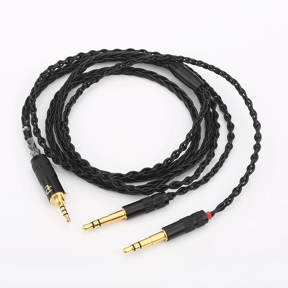 2.5mm Balanced Headphone Upgrade Cable for focal elegia t1 t5p D7200 D600 MDR-Z7 z7m2