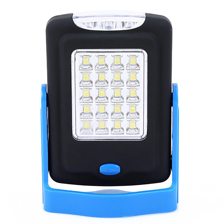 Portable LED Work Light, Magnetic Base & Hanging Hook, 10W Super Bright Flashlight for Car Repairing, Camping, Hiking, Fishing