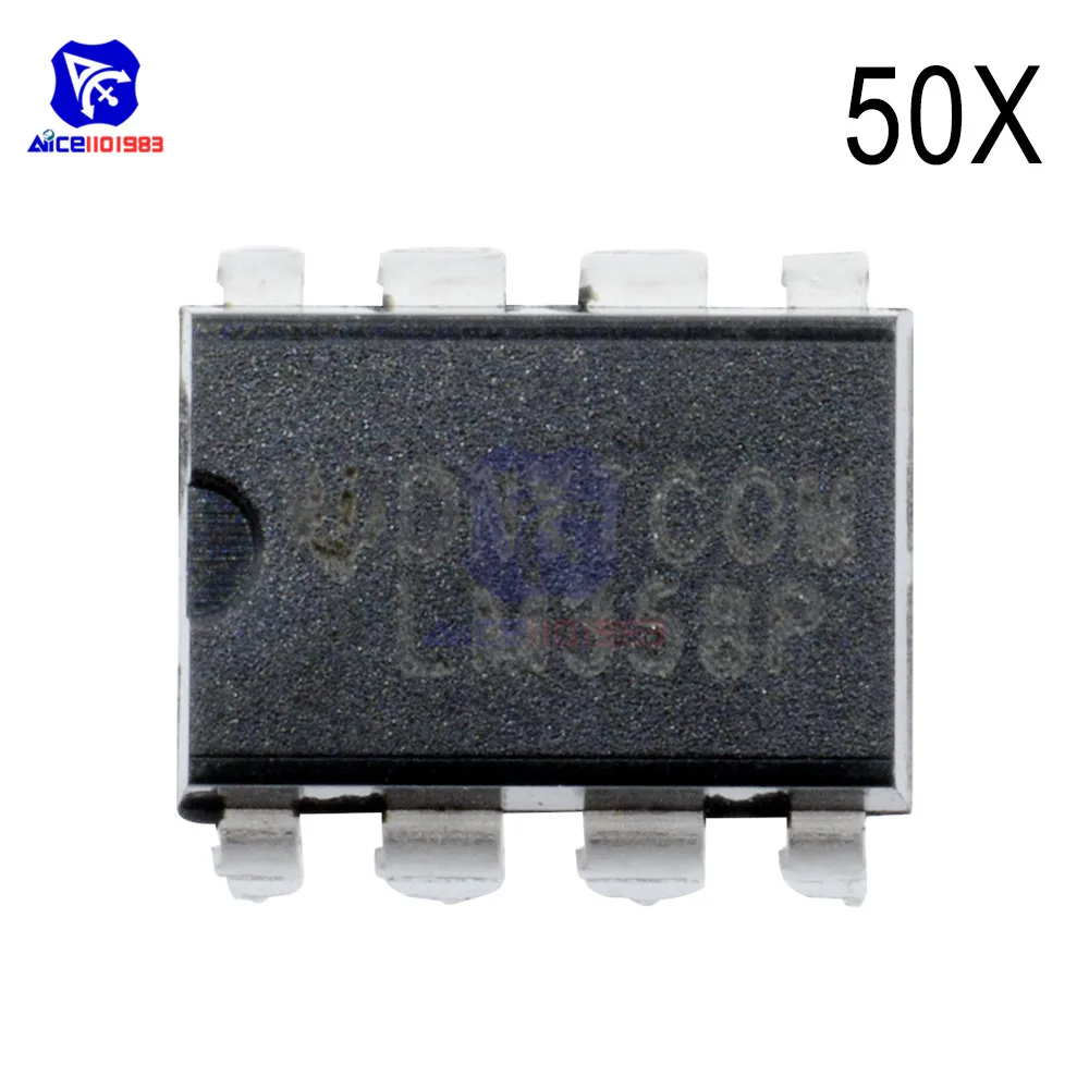 50 PCS/Lot IC Chips LM358N LM358 358 DIP-8 Dual Operational Amplifier IC