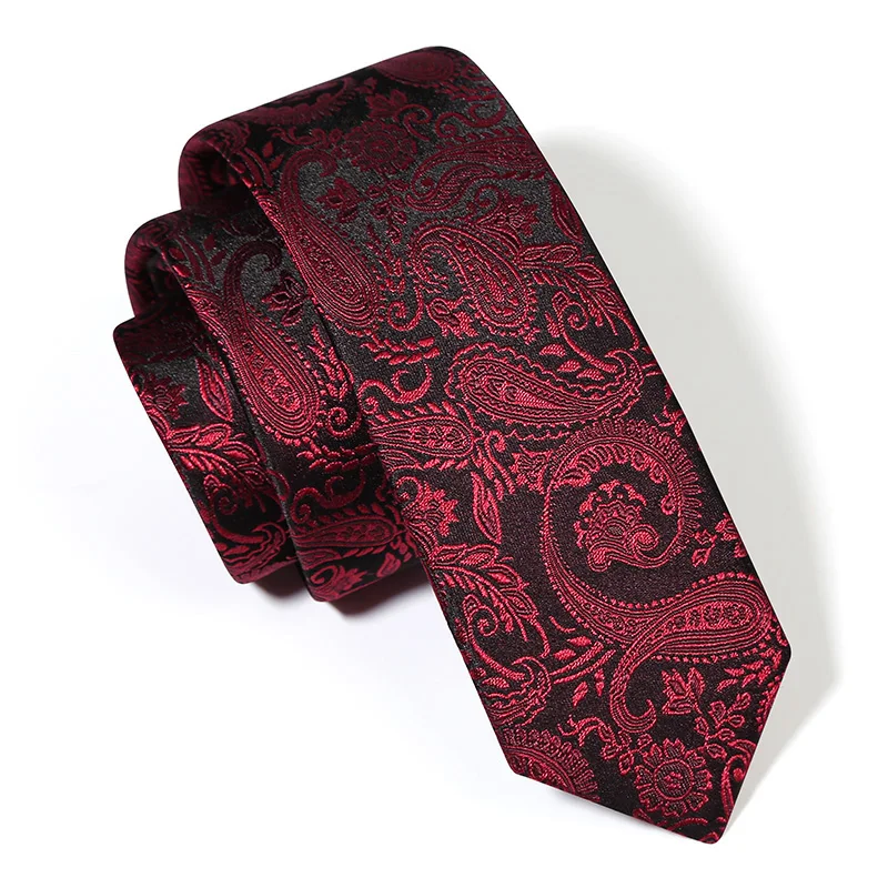 

High Quality 2024 New Designers Brands Fashion Business Casual 5cm Slim Ties for Men 100% Silk Necktie Formal Work with Gift