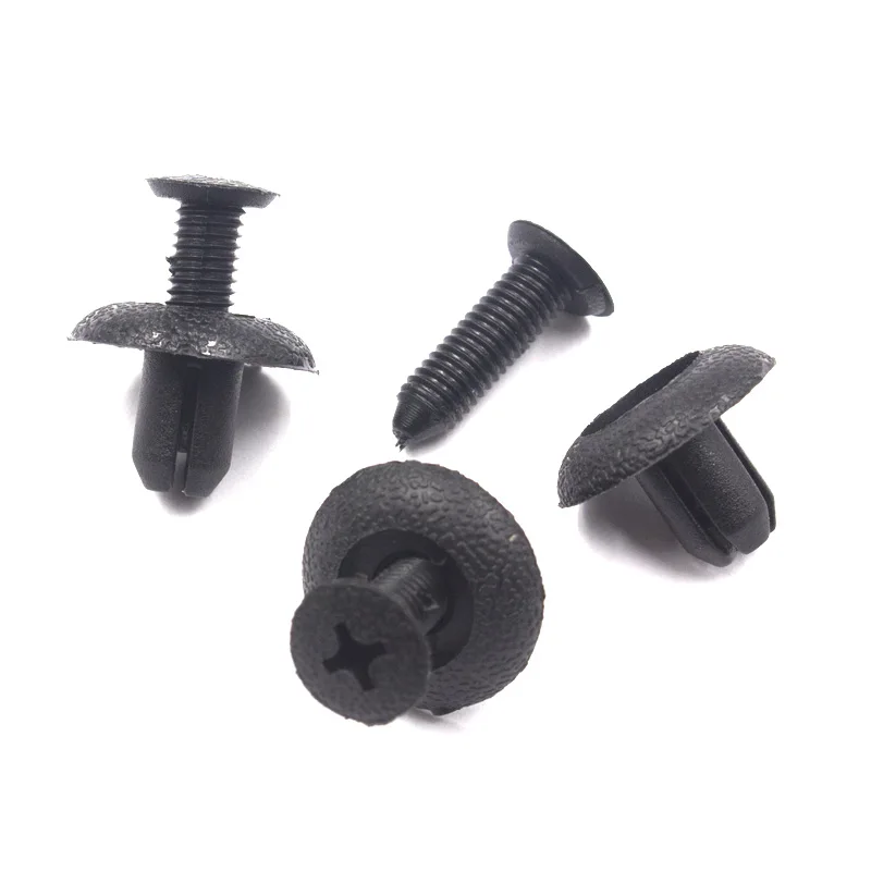 30/50 Stück für BMW Auto-Clips, Verkleidungs- und Armaturenbrett-Befestigungsclips, 7mm Loch, Kunststoff-Drucknieten – Detail 3