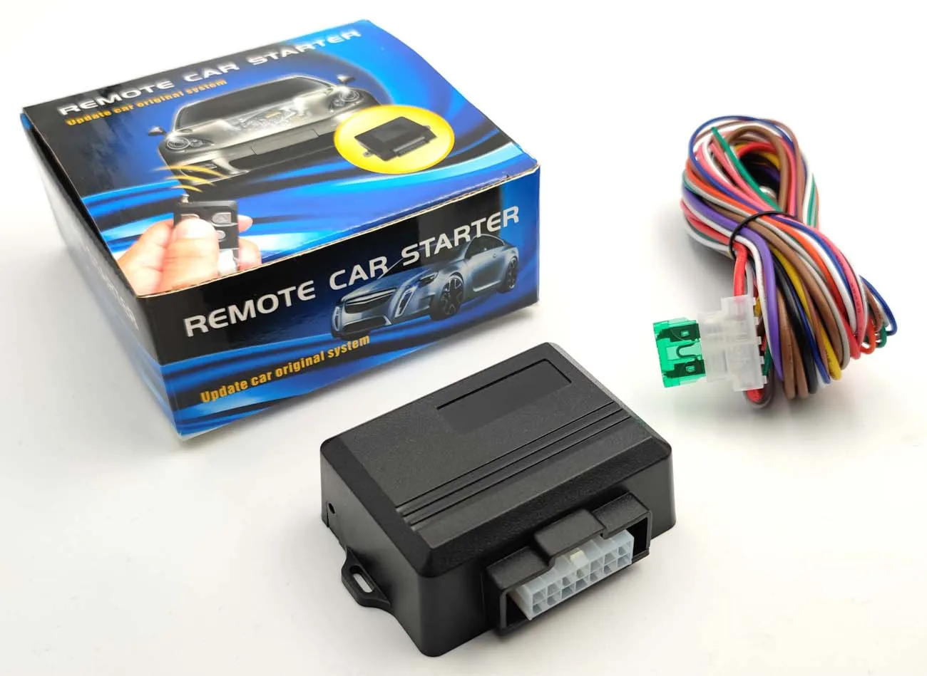 LAKASAN no revise original alarm make your car have remote engine start use original remote car engine starter only for AT