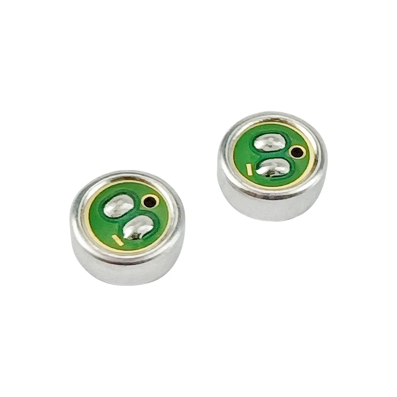 GHXAMP 4Mm Mikrofon Kondensor Elektronik Belakang Mikrofon untuk Rapat Suku Cadang Audio Langsung Diy 2 Buah