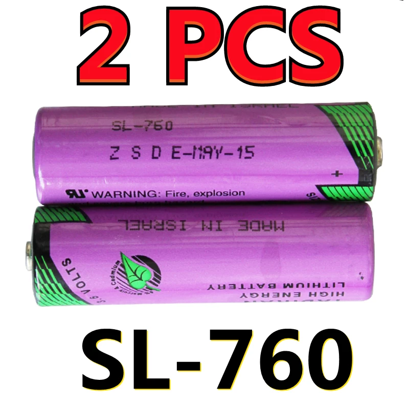 

(Новая дата) 2 шт., популярная Оригинальная батарея, Φ AA 3,6 V (настраиваемая вилка)