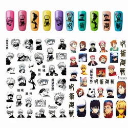 Autocollant pour ongles, dessin animé, personnages de dessin animé, espion, sort, Tokyo, 3D, colle arrière, Nail art, ornement, TSC-190, TSC-330