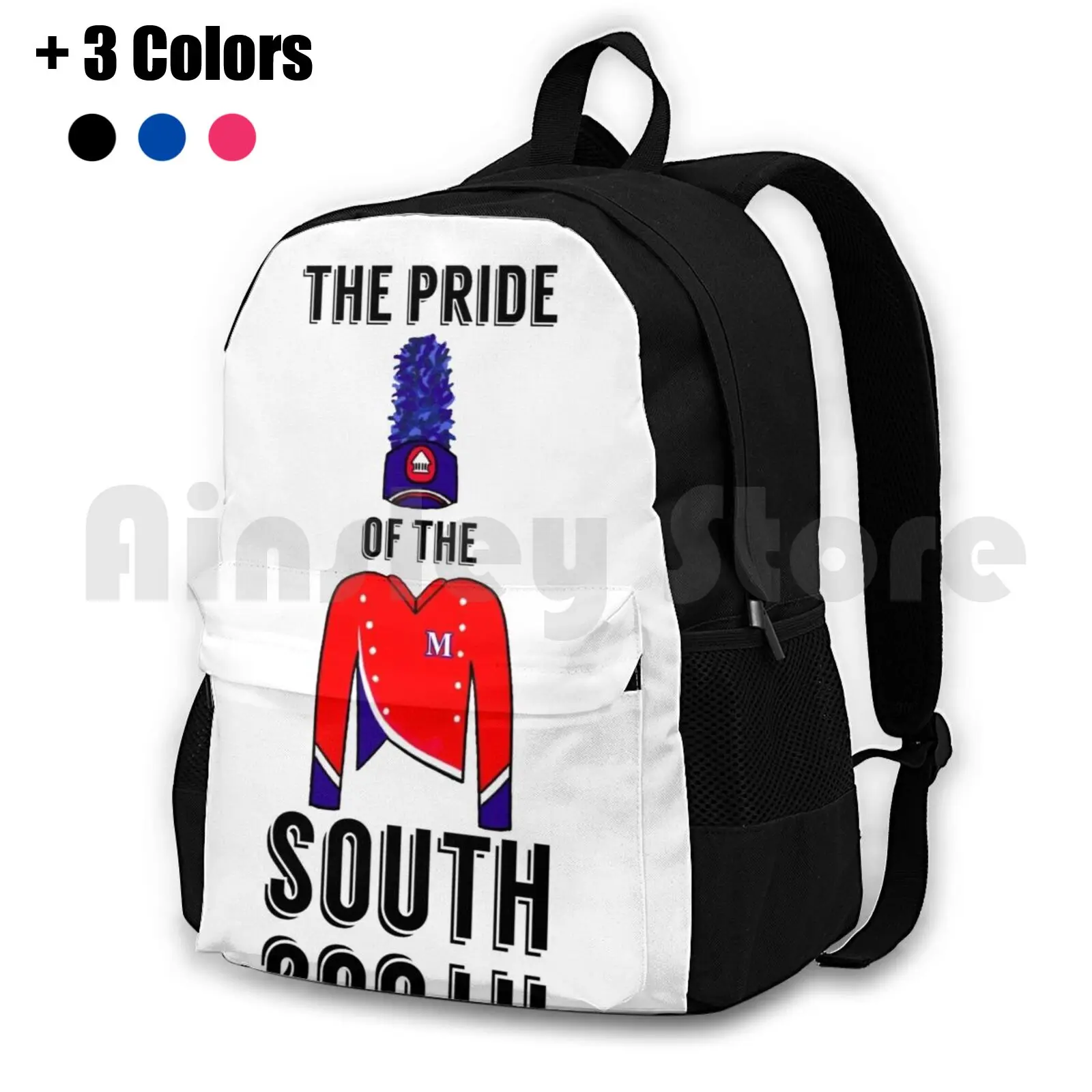 Band Sticker 2 Outdoor Hiking Backpack Waterproof Camping Travel Ole Miss University Mississippi Marching Band Pride South