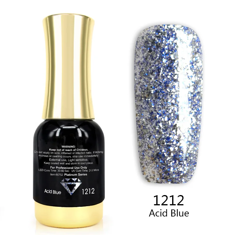 Venalisa Super Kleur Gel Vernis 12Ml Diamant Schijnt Glitter Sequin Starry Platina Nail Enamel Langdurige Tijd Gel Polish