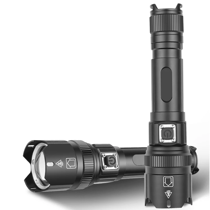 Powerful XHP100 Led Flashlight Torch Light Lamp Usb Rechargeable Waterproof Lamp Ultra Brigh For Outdoor Travel Hunting