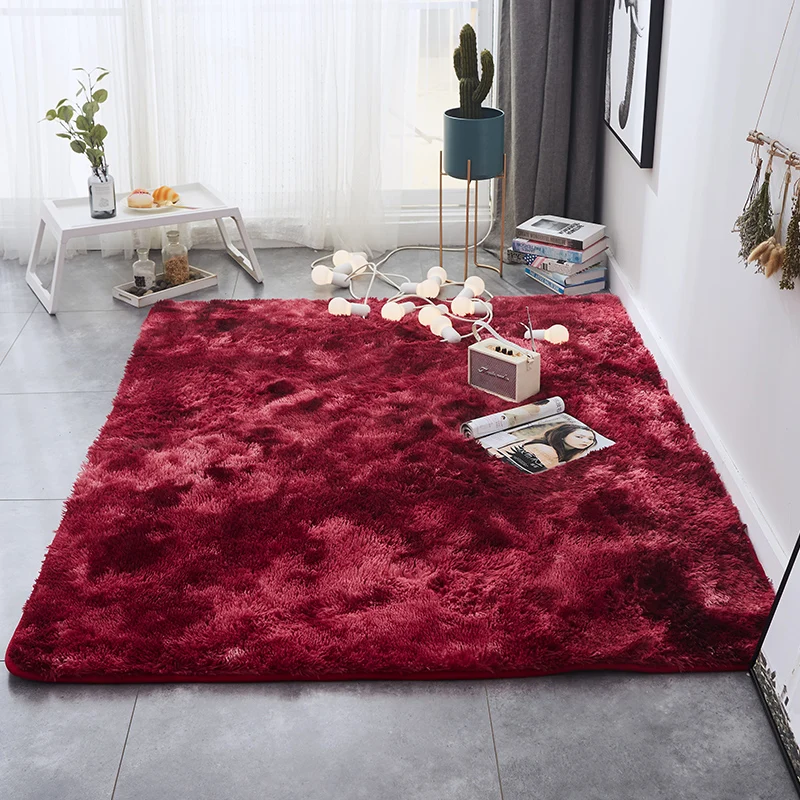 

Living Room Carpet Modern Super Soft Fluffy Large Shaggy Rug Non-Slip Plush Furry Fur Area Rug Home Decorative Capet Nursery Rug