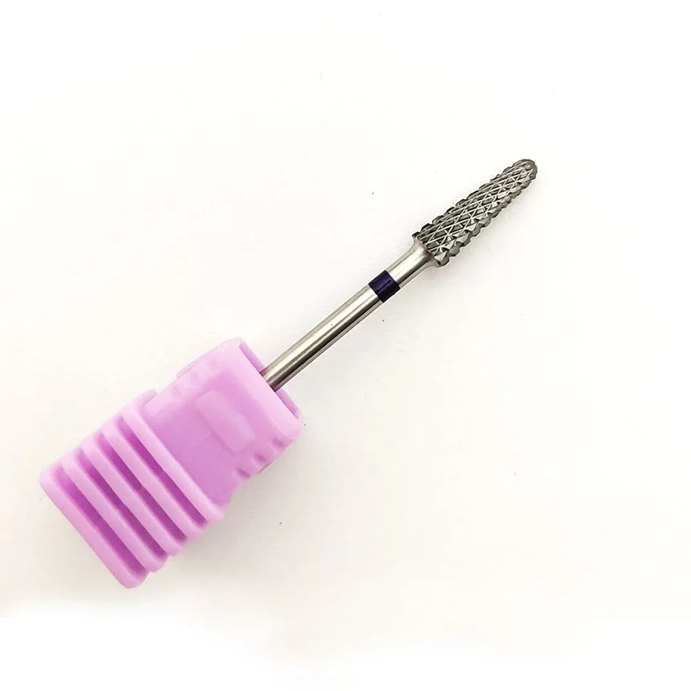 Tungsten Carbide Nail Drill Bit Milling Cutter Eletric Manicure Machine Equipment Cuticle Clean Burr Pedicure Accessories Tools