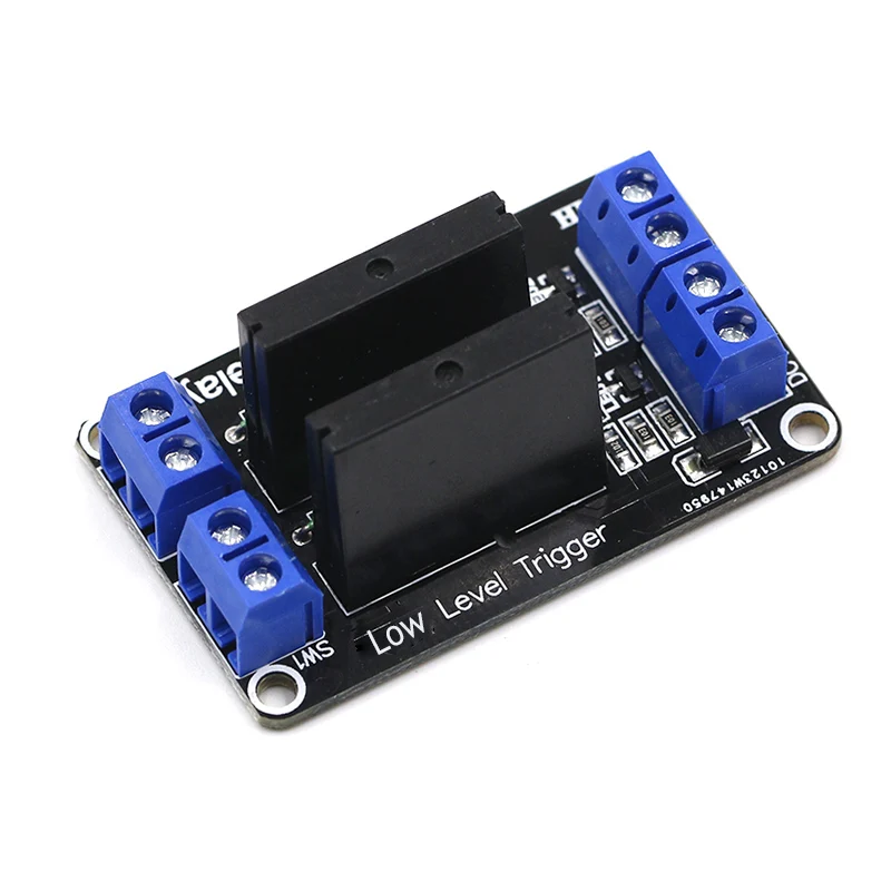 5V 1/2/4/6/8 Channel Solid State Relay Module Hight / Low Level SSR G3MB-202P 240V 2A Output with Resistive Fuse For Arduino