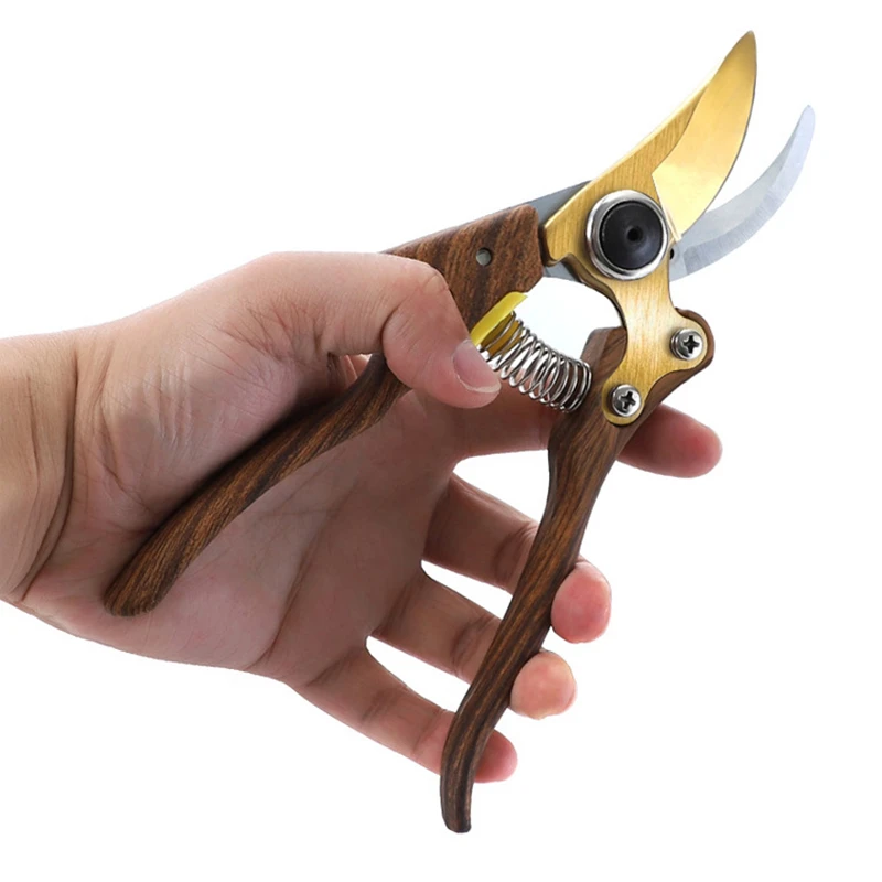 Lameziask5スチールプロフェッショナルガーデンはさみ省力剪定ばさみ多機能木の枝ばさみ