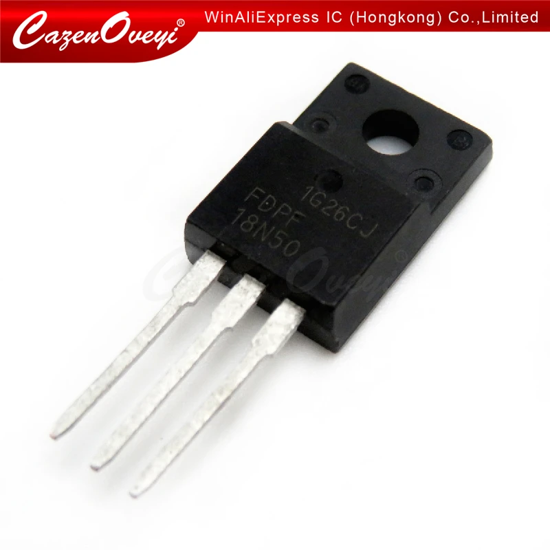 10pcs/lot 18N50 FQPF18N50 FDPF18N50 TO-220F In Stock