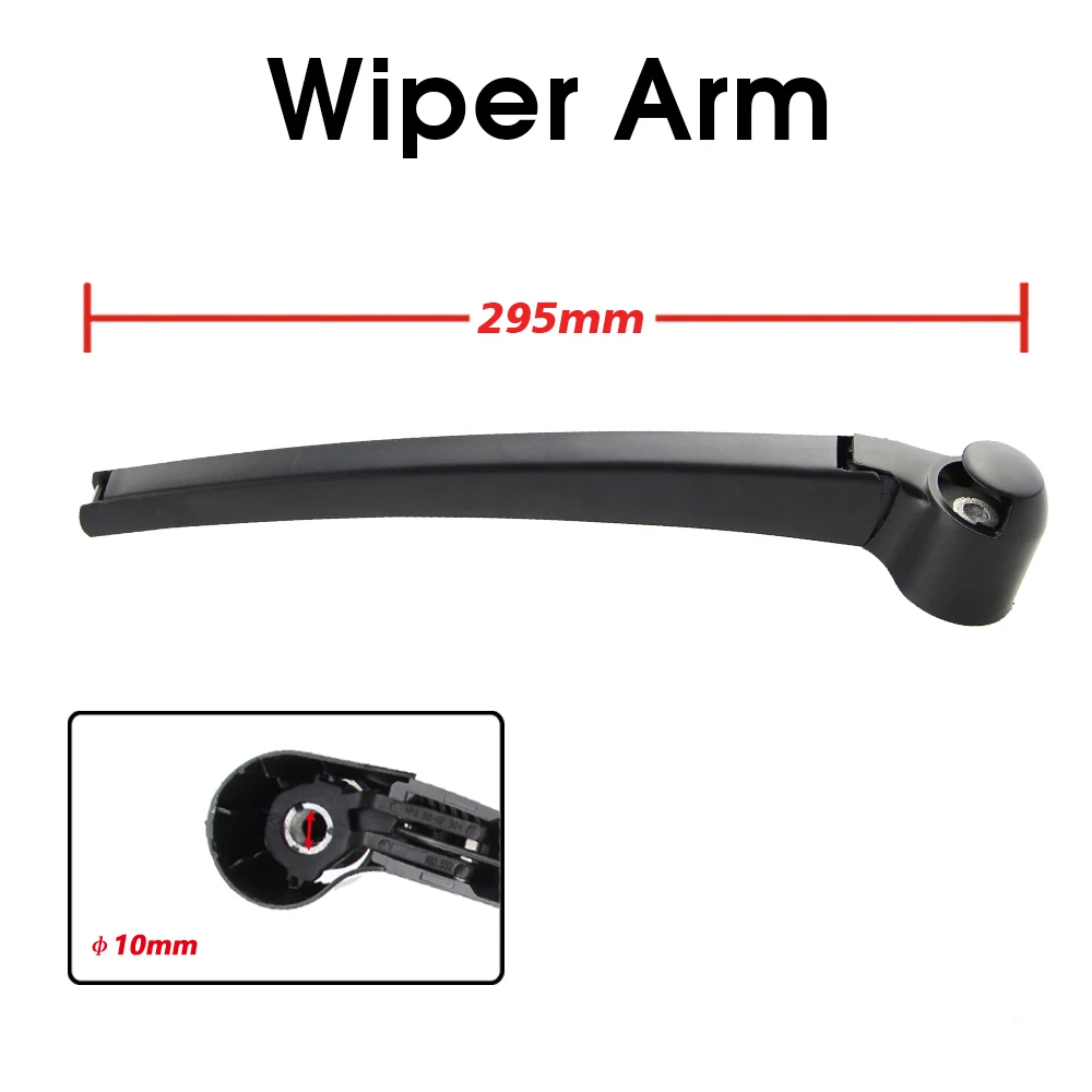 KAWOO Car Rear Wiper Blade Back Window Wipers Arm For Volkswagen VW Tiguan Hatchback 2007 - 2015 Windscreen Wiper Blades