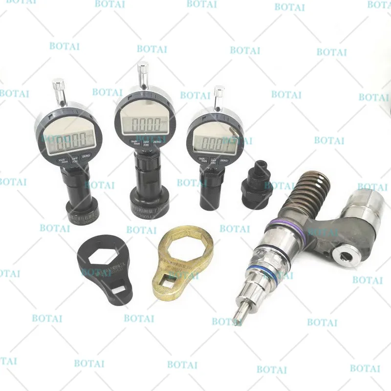 EUI UNIT INJECTOR DISMOUNTING  AND CONTROL VALVE AHE STROKE MEASURE TOOLS FOR BOSCH SCANIA UNIT INJECTOR ,EUI EUP MEASURE TOOLS