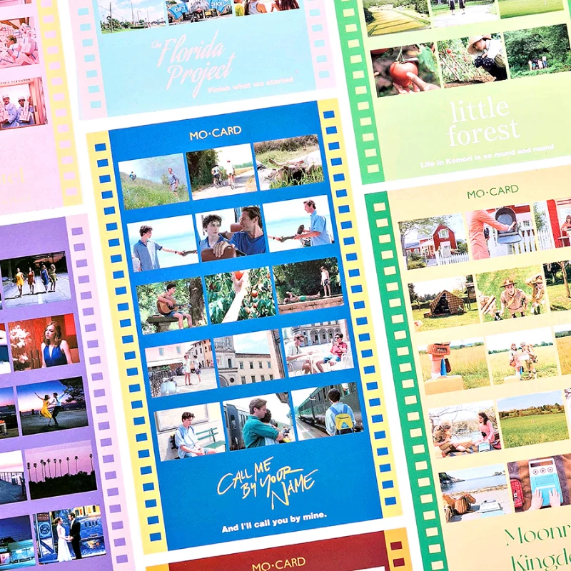 2 szt. Seria filmów naklejki księga gości materiał DIY pamiętnik album dekoracyjne naklejki papiernicze filmy proszę zadzwoń do mnie po imieniu