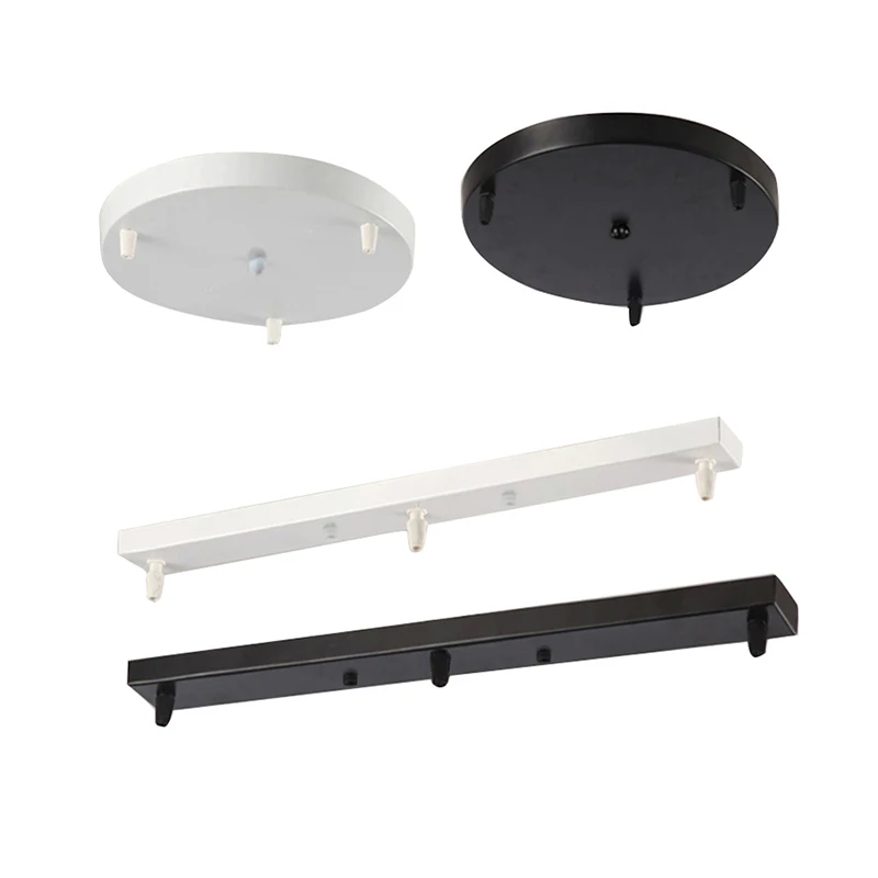 Pendant lamp lighting accessory round rectangle ceiling base Plate DIY Multi sizes Suitable for a variety of  lights