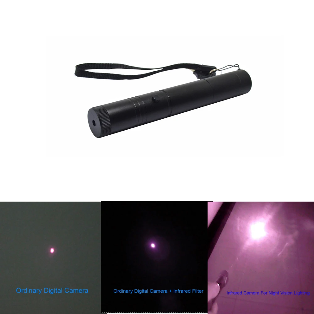 

808nm <5mW Adjustable Spot Size Infrared Laser Infrared Pen Laser Pointer