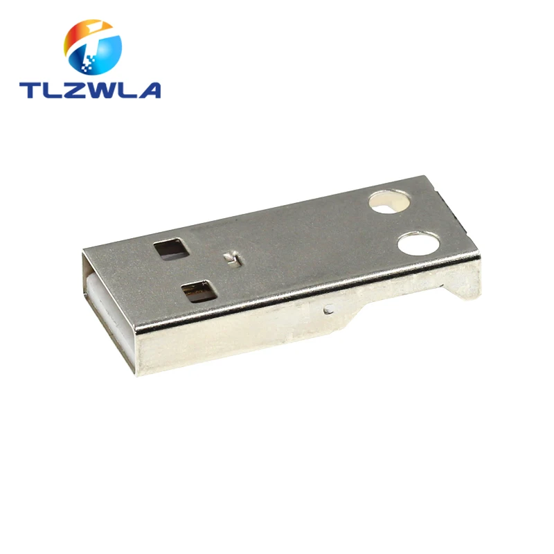 10PCS A Male Welding Line Welding Line Type USB Injection Body USB Interface