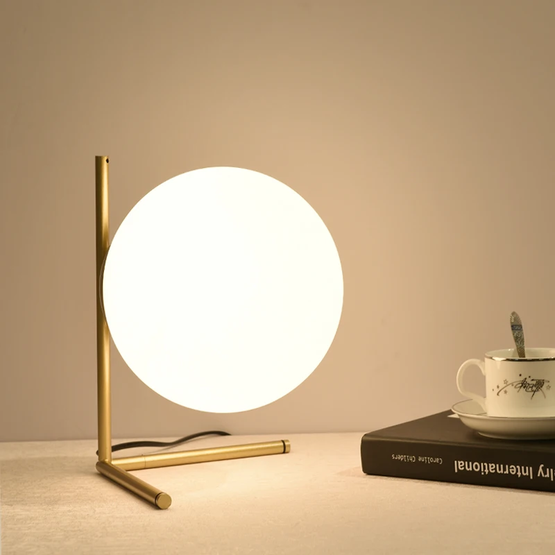 Creative Round Moon Bedside Lamp For a Minimalist Ambiance For Bedroom Living Room