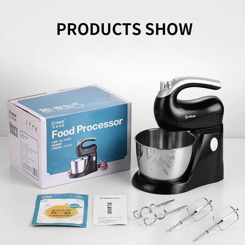 220V 전기 버터 메이커 홈 베이킹 계란 거품기 버킷 버터 케이크 메이커 220V ALD-5001