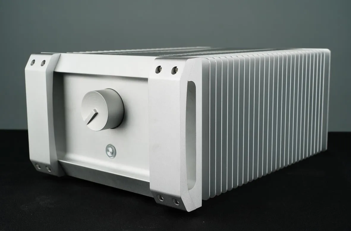 Mono power amplifier box Nbz20 heat dissipation aluminum chassis on both sides