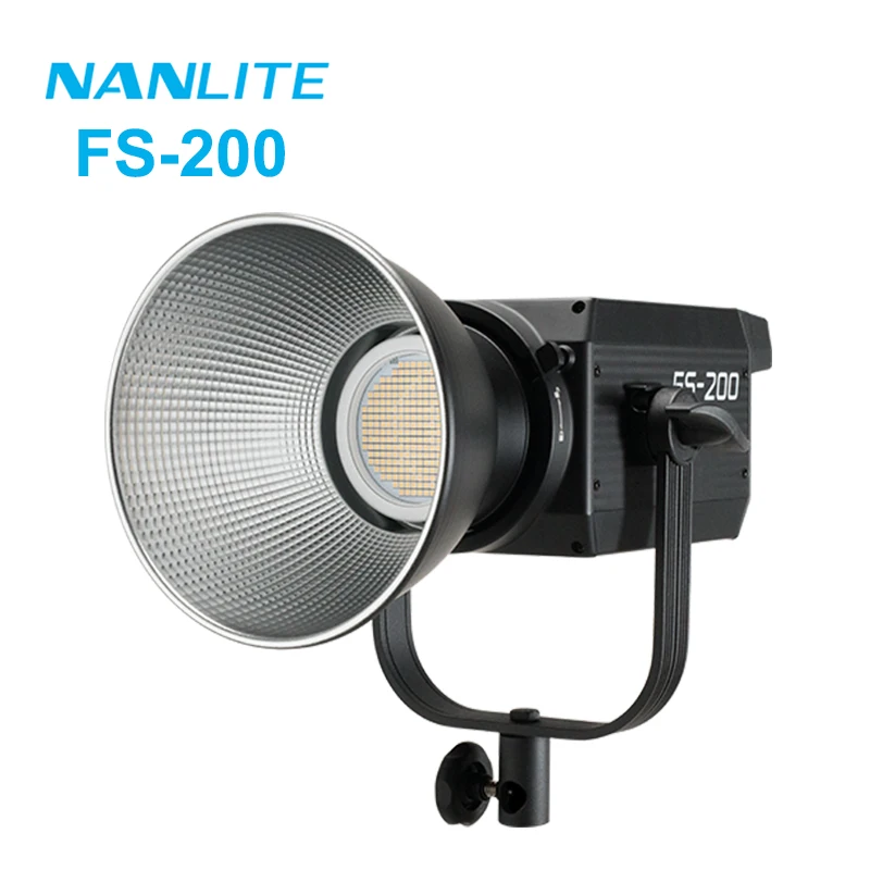 

Nanlite Nanguang FS-200 Профессиональный фотографический свет ing 200W 5600k наружный монокристаллический свет COB Strobe светильник FS200