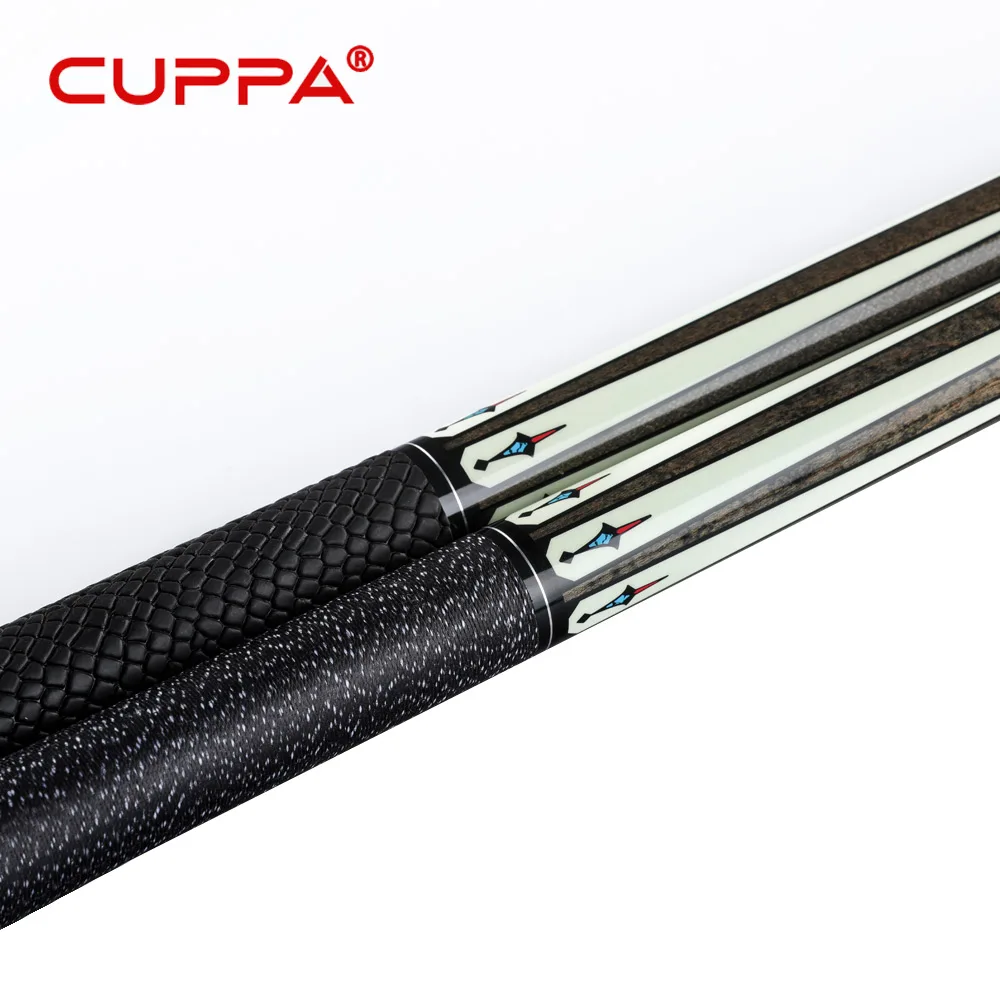 CUPPA Cue Piscina Cue Stick 11.75/12.75mm Norte Americana Bege eixo de Alta Qualidade Profissional Billar Cue