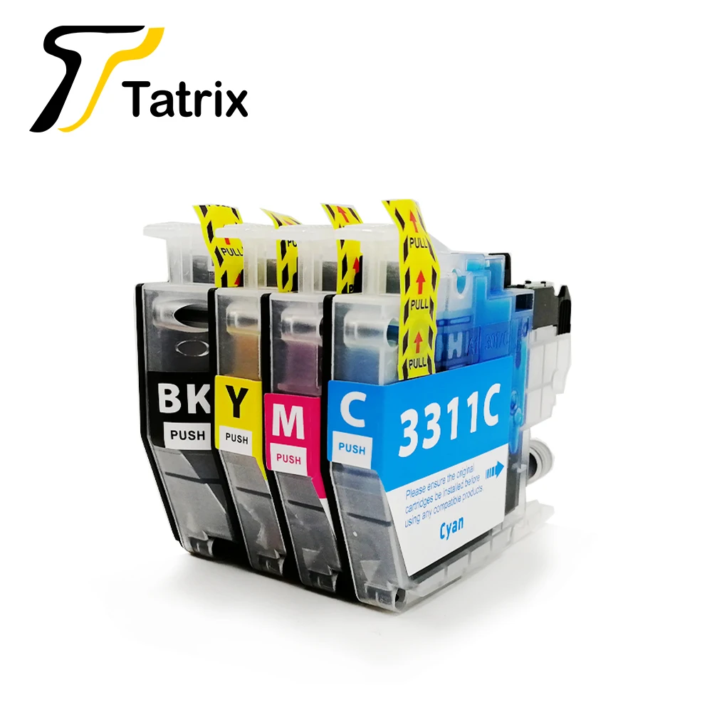 For Brtoher LC3311 LC3313 BK/C/M/Y Full Compatible Ink Cartridge For Brtoher DCP-J772DW MFC-J491DW MFC-J890DW Printer