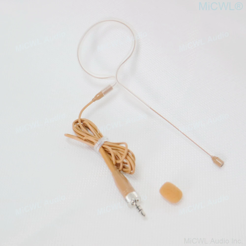 Braunes sl earset headmic headset mikrofon für senn heiser g3 g4 g5 drahtloses system bühne dj karaoke sing aufnahme mikrofon