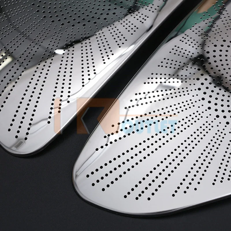 

Door Speaker Cover Trim car decor for Toyota Yaris Cross MXPB1 MXPJ1 2020 Chrome Stainless Steel Car Styling Accessories