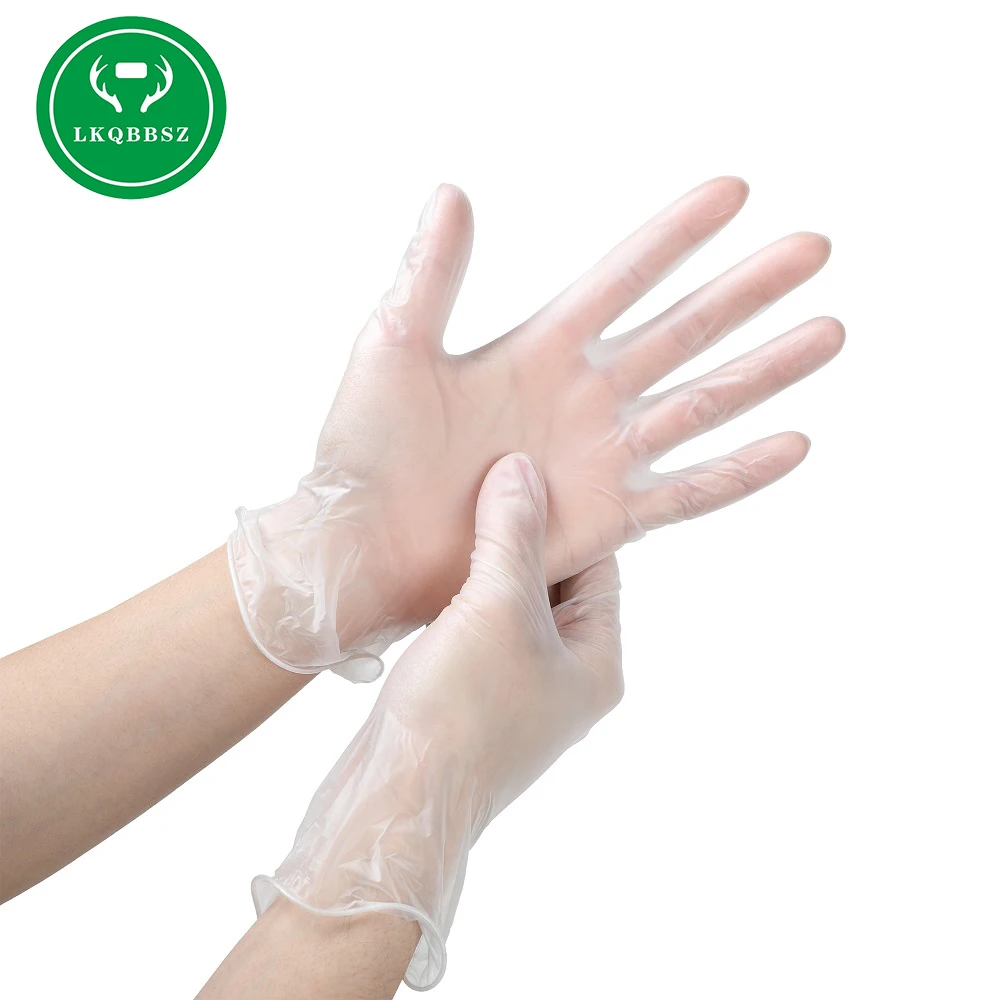 PVC Food Grade Disposable Gloves Anti-Static Plastic For Cleaning Cooking Kitchen Accessories 20/50/100PCS