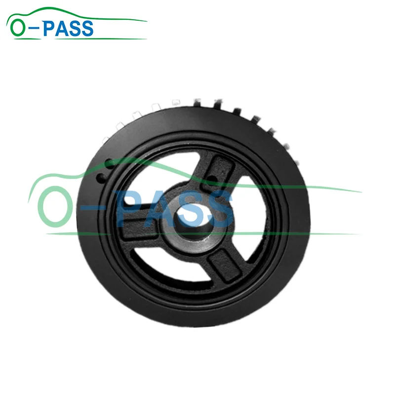 OPASS Crankshaft Pulley For MAZDA 6 ATENZA GG GY 1.8 2.0 2.3 MPV Mazda8 & Ford Escape L323-11-400