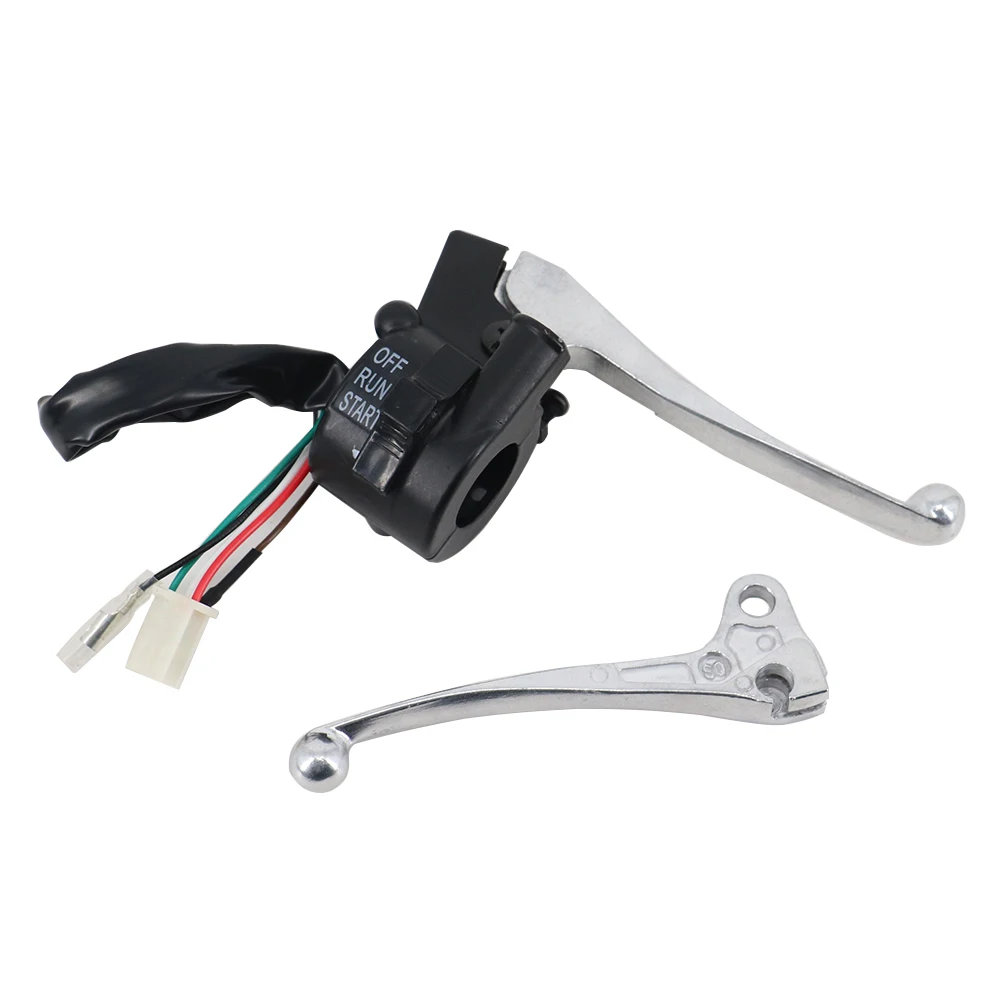 Throttle Housing Start Kill Switch Brake Lever for Yamaha PW50 PW80 PY50 PW PY 50 PeeWee50 G50T Dirt Bike