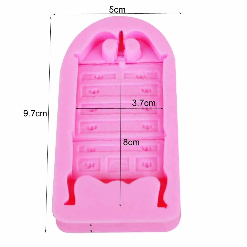 M822 Furniture Cabinet Candle Moulds Soap Mold Kitchen-Baking Resin Silicone Form Home Decoration 3D DIY Clay Craft Wax-Making