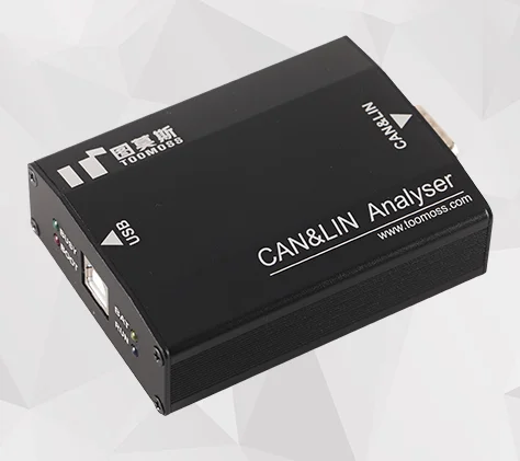 High-speed USB to CANFD LIN PWM K Protocol Analyzer Supports DBC LDF Electromagnetic Isolation