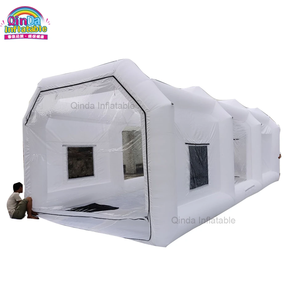 Hot Inflatable Selling Car Wash Tent White Inflatable Paint Booth For Car Spraying