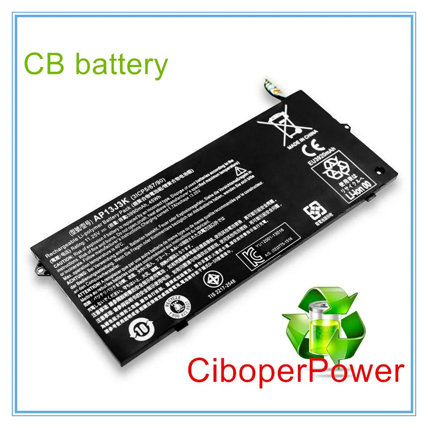 11.4V 45Wh AP13J4K Batterij Voor C720 C720P C740 KT.00304.001 AP13J3K ZU12029-13020 C720-2844 C740-C5U9