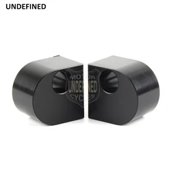 Black Motorcycle Gas Flue Tank Lift Spacers Kit Accessories for Victory Cross Country Roads XR Hardball Hard Octane XC