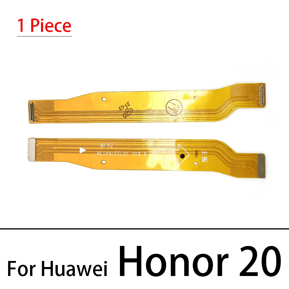 Dla Huawei P9 P10 P20 lite Honor 9 10 20 Lite 30S Płyta główna Podłącz wyświetlacz LCD Elastyczny kabel Części zamienne