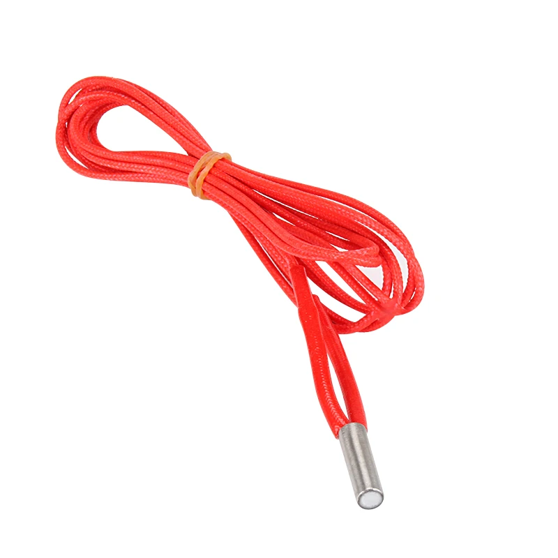 

3D Printers Cartridge Heater 12V/24V 40W 1m For J head Hotend V6 MK8 PT100 Heat Block PT100 HOTEND Volcano