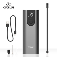 CYCPLUS A8 Portable Bicycle Tire Pump Bike Inflator Electric  Air Compressor High Pressure Rechargeable Battery for Car Balls