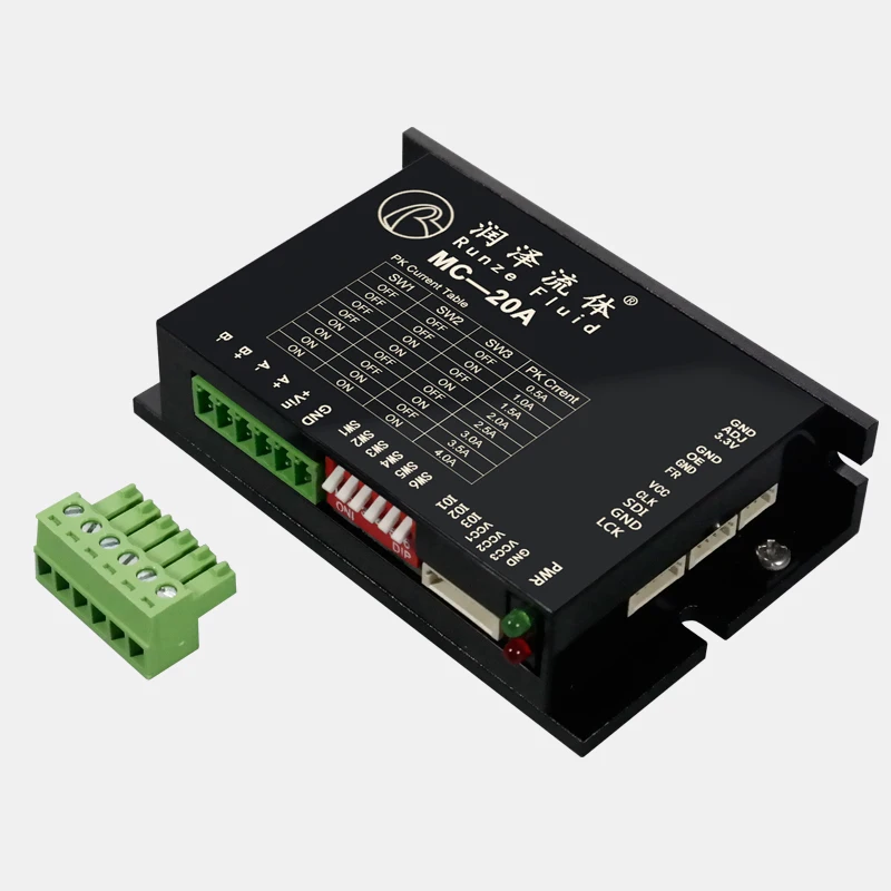 Stepper Driver for 1.8°/0.9° 42/57 Stepper Motor Control with Control Buttons ON/OFF, SPEED, CW/CCW