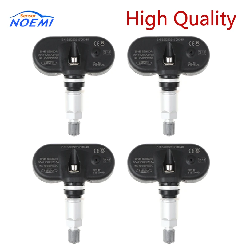 YAOPEI 4 Pcs/Lot For Great Wall Haval H6 434MHZ Tire Pressure Sensor TPMS 3641100XKZ16A