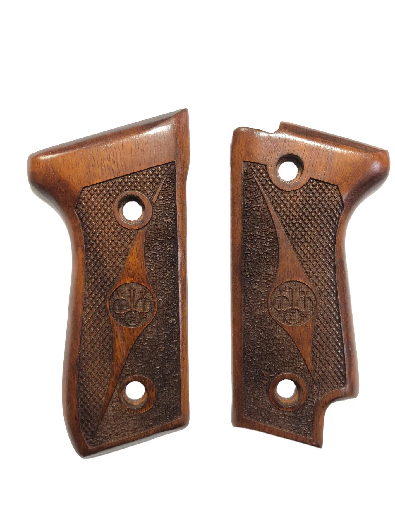 

Beretta 92S Compatible Laser Cut Wooden Grip Mod10