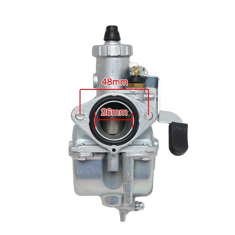 Motorcycle Carburetor Pitbike 125cc VM22 26mm Mikuni Tuning Moto Mopeds Scooter 125 2T 4T Carburetorr Motocross Parts